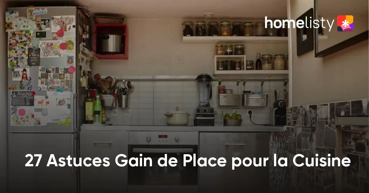 Comment gagner de la place sur un plan de travail ?