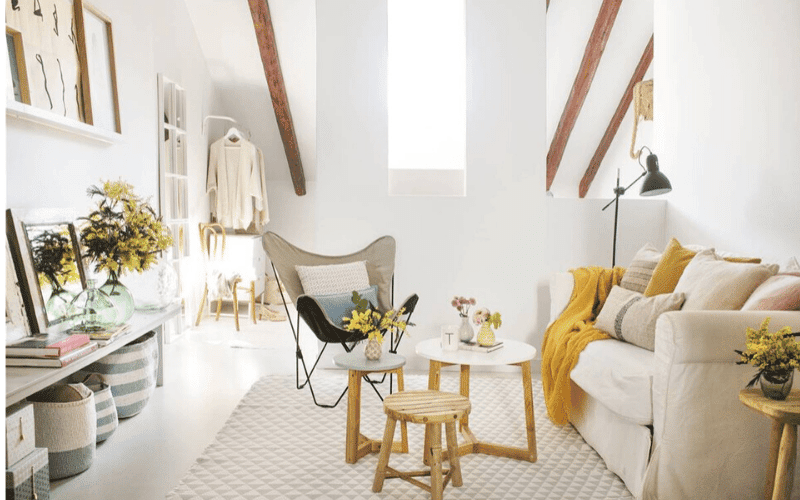 Comment Retrecir une pièce avec la couleur ?