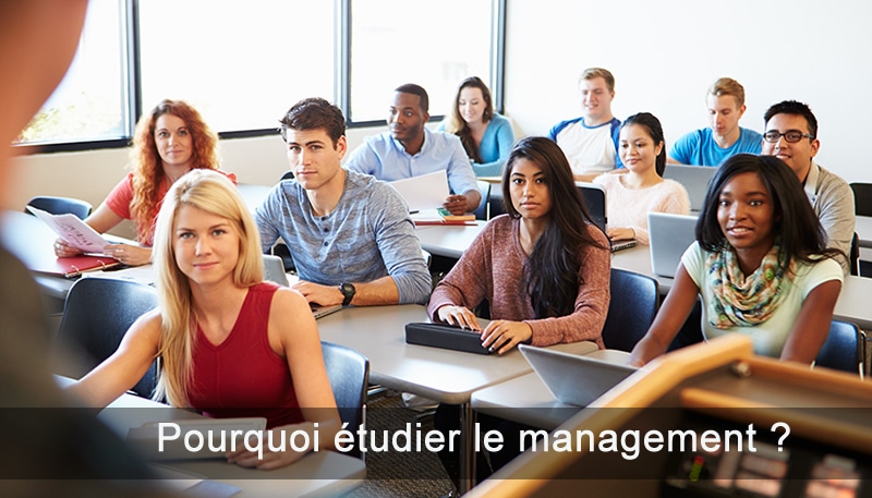 Pourquoi faire de la gestion ?