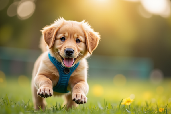 Les matériaux idéaux pour un harnais de chiot durable et confortable