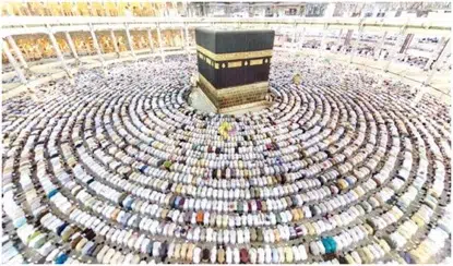 Pourquoi les musulmans font la prière en direction de La Mecque ?