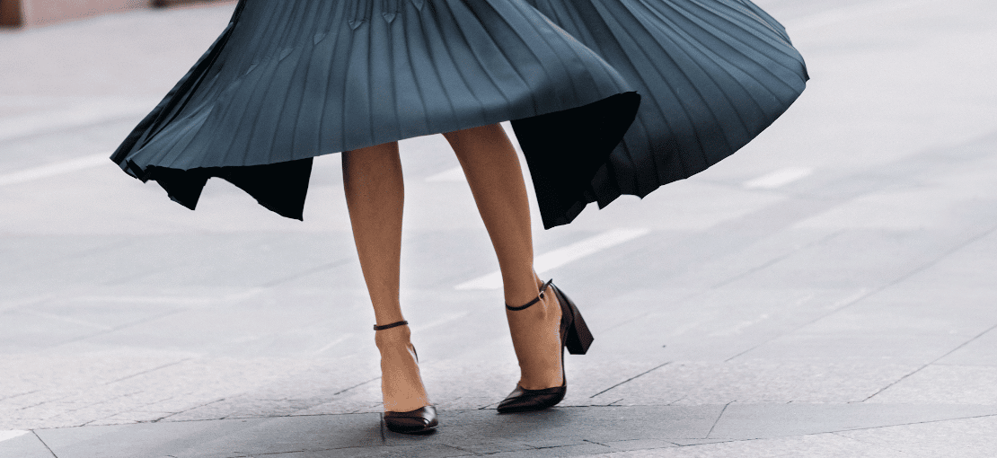 Quelles chaussures avec une jupe Plissee ?