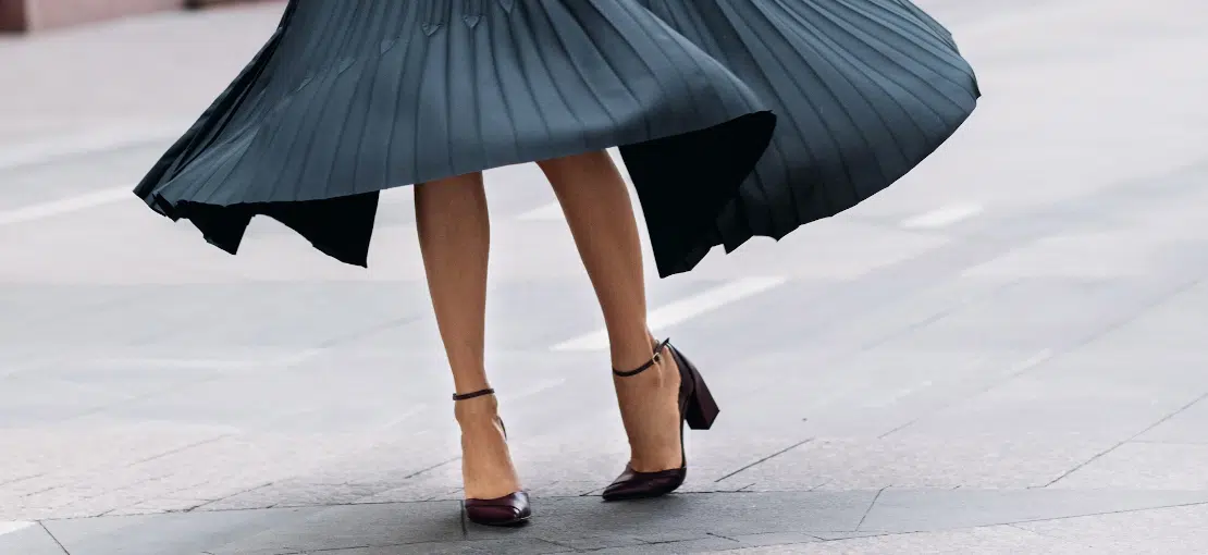 Quelles chaussures avec une jupe Plissee ?